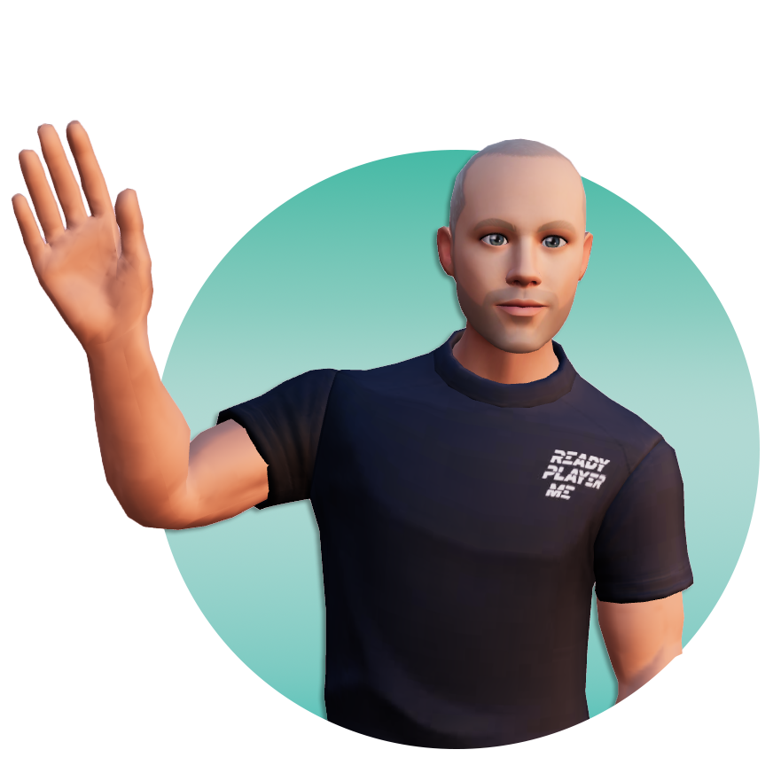 3D caricature portrait of Andrew, the Switch2Move founder